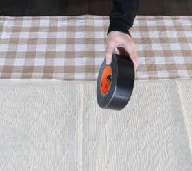 how to make a rug, Simple no sew rug project using duct tape