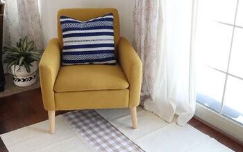 How To Make a Rug From Table Runners: A Cheap and Easy DIY Project