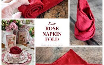 Elevate Your Table With an Easy Rose Napkin Fold for Valentine's Day