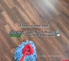 cleaning mistakes, Cloudy floors