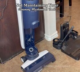 cleaning mistakes, Maintaining cleaning appliances