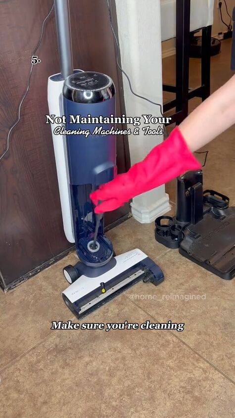 cleaning mistakes, Cleaning mistakes