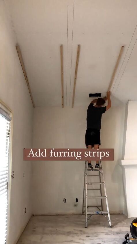 How to Install a DIY Wood Beam Ceiling, Step by Step | Hometalk