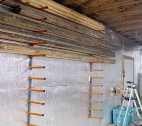 instalacin de nuestro nuevo garaje de almacenamiento de madera