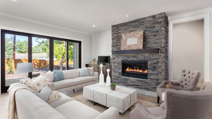 how to keep a house warm without central heat, Fireplace