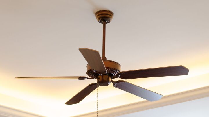 how to keep a house warm without central heat, Ceiling fan