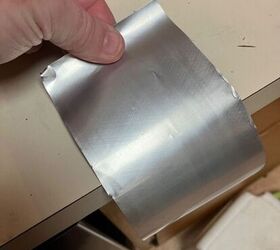 perforacin de metal y relieve a mano alzada uso de latas de refresco de aluminio