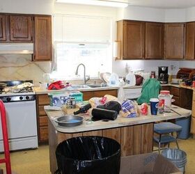 They decided to yank out their old kitchen island and what they did instead is so beautiful