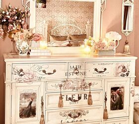 french country bedroom makeover episodio 8 decoupage artwork