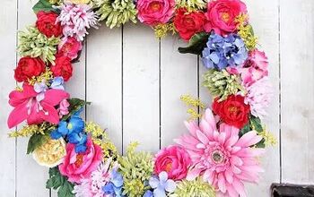 How to Make A Spring And Summer Wreath