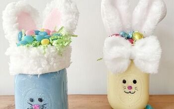 Easter Bunny Mason Jar (easy Craft Ideas for Gifts)