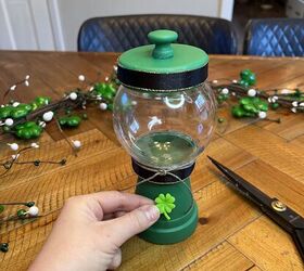 diy st patrick s candy dispenser craft candy dish