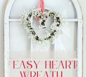 Cómo hacer una corona de corazones fácil para San Valentín