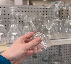 Snag a bunch of glass dishes from Goodwill for this stunning idea