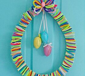 Easy DIY Easter Egg Wreath With 3 Different Looks