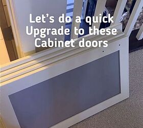 diy cabinet door upgrade