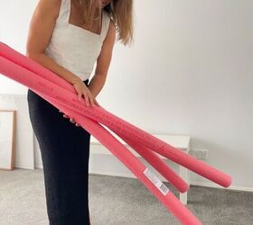 She uses 3 pool noodles for a stunning makeover we can't wait to copy