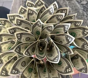 ramo de flores de dinero