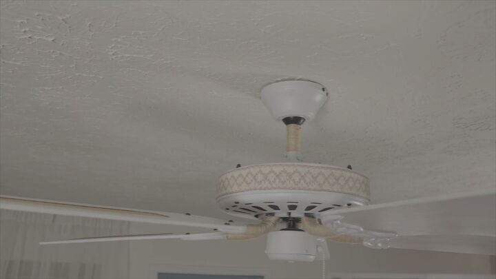 Transform your old ceiling fan with these budget-friendly ideas