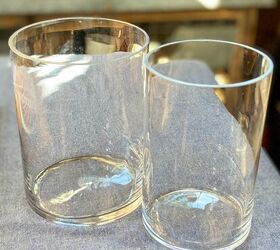 Put one glass vase inside another for this 1-minute spring hack