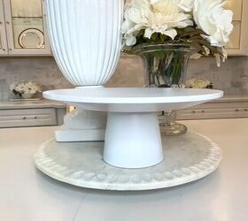 How to Make a DIY Cake Stand - Impressive Pottery Barn Dupe!