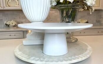 How to Make a DIY Cake Stand - Impressive Pottery Barn Dupe!