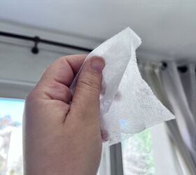 Grab a spare dryer sheet and use it for this easy hack