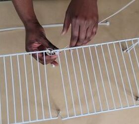 Step-by-step guide to making a metal shoe rack