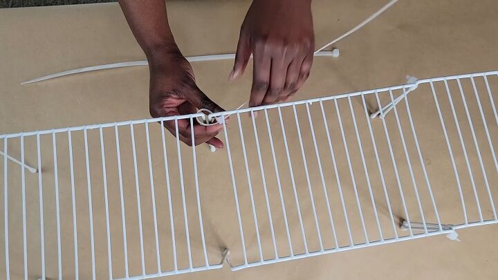 Step-by-step guide to making a metal shoe rack