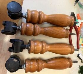 Adorable zanahoria pie Riser De husos y chatarra de madera | Hometalk