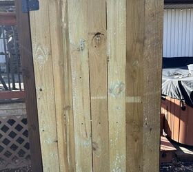 single privacy fence gate