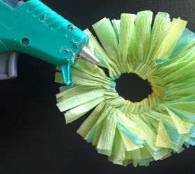 flores de papel crep y ruffle streamer tutoriales