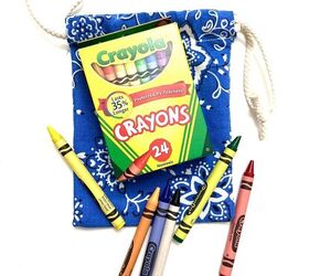 Cómo coser una bolsa para lápices de colores