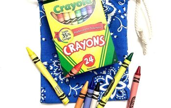 How to Sew a Crayon Bag