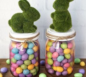 diy tarros de conejitos, Tarros de Pascua DIY