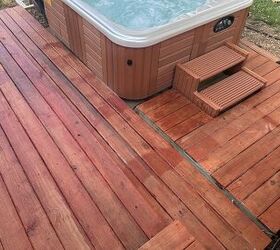 Ground Level Deck / Hot Tub Access