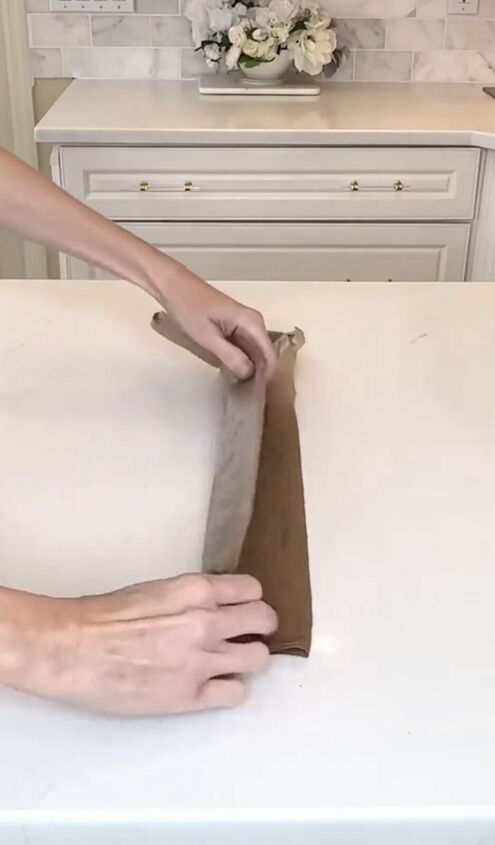 Folding the bag