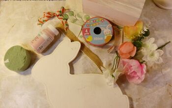 Transforme seu antigo projeto de artesanato em um arranjo de flores de coelho