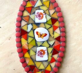 cmo crear un mosaico nico con vajilla vintage, Mosaico de porcelana rota
