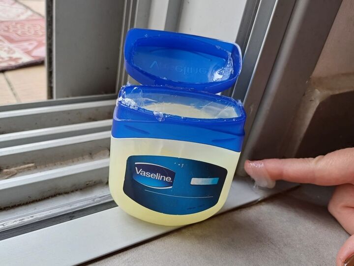 Vaseline in doorway