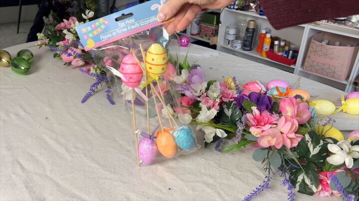 Easter garland DIY