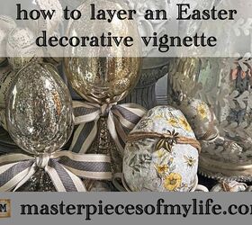 Cómo crear una viñeta decorativa de Pascua en capas