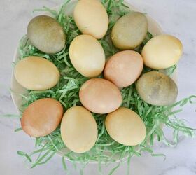 Huevos de Pascua teñidos naturalmente