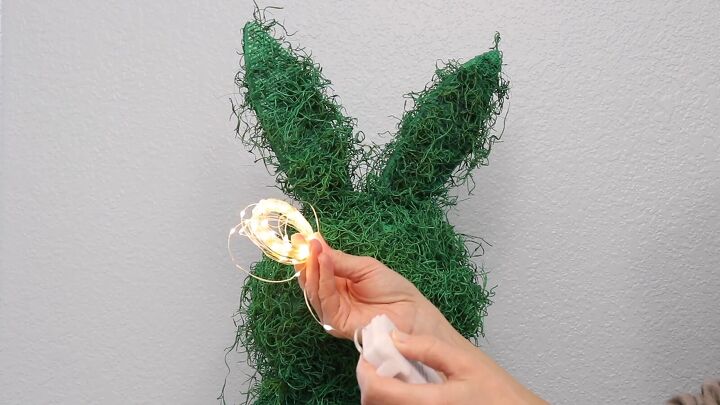 bunny topiary, DIY project for charming Easter decor