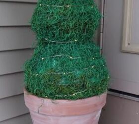 bunny topiary, DIY Easter bunny