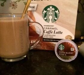 mi nueva estacin de caf inspirada en starbucks r, adici n de Starbucks caramel caffe latte