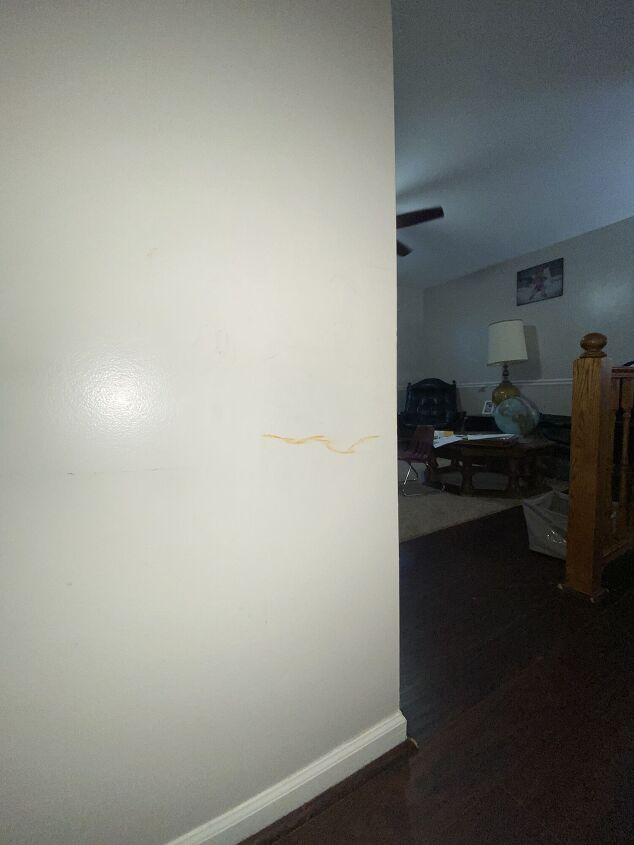easy way to remove marker from painted walls without scrubbing