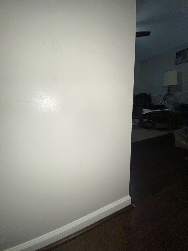 easy way to remove marker from painted walls without scrubbing