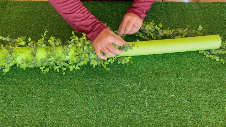 How to craft an Easter arch with pool noodles