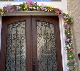 Easter Door Decoration Idea: Adorn Your Entryway With a Festive Arch